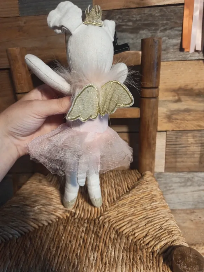 Peluche souris danseuse Maison du monde tbe - photo numéro 7