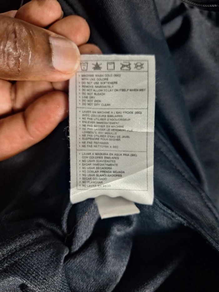 Veste Nike vintage noir blanc zip intégral logo brodé Y2K (543) - photo numéro 14