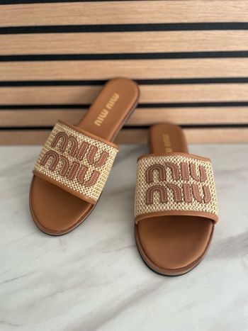 Sandale Mules Claquette Miu Miu