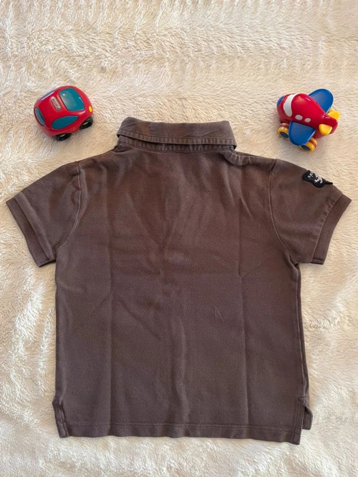 Polo trop chou marron 5 ans - photo numéro 2