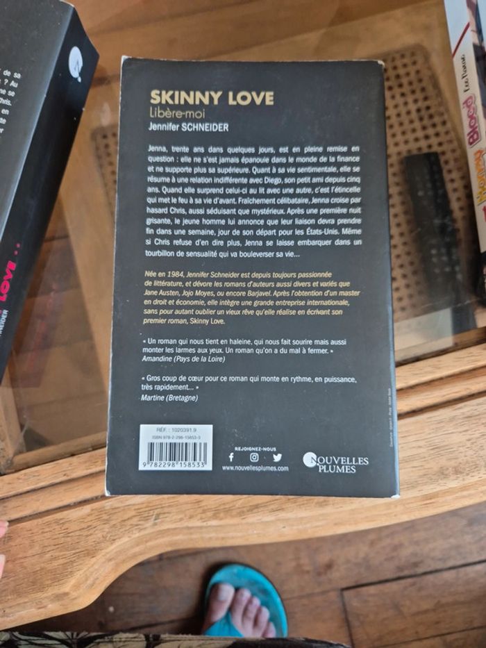 lot de 2 livres skinny love de Jennifer Schneider - photo numéro 7