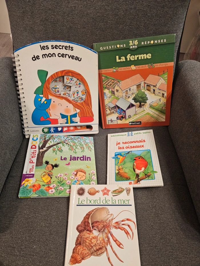 Lot de 11 livres questions réponses 3/6 ans - photo numéro 2