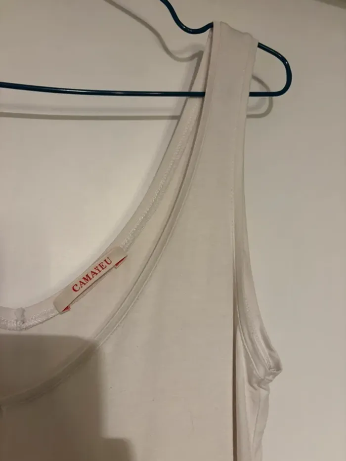 Débardeur col V Camaïeu taille 38 - M - photo numéro 2