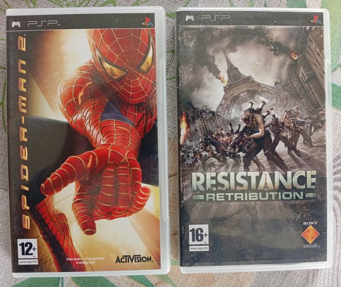 2 jeux sur PSP