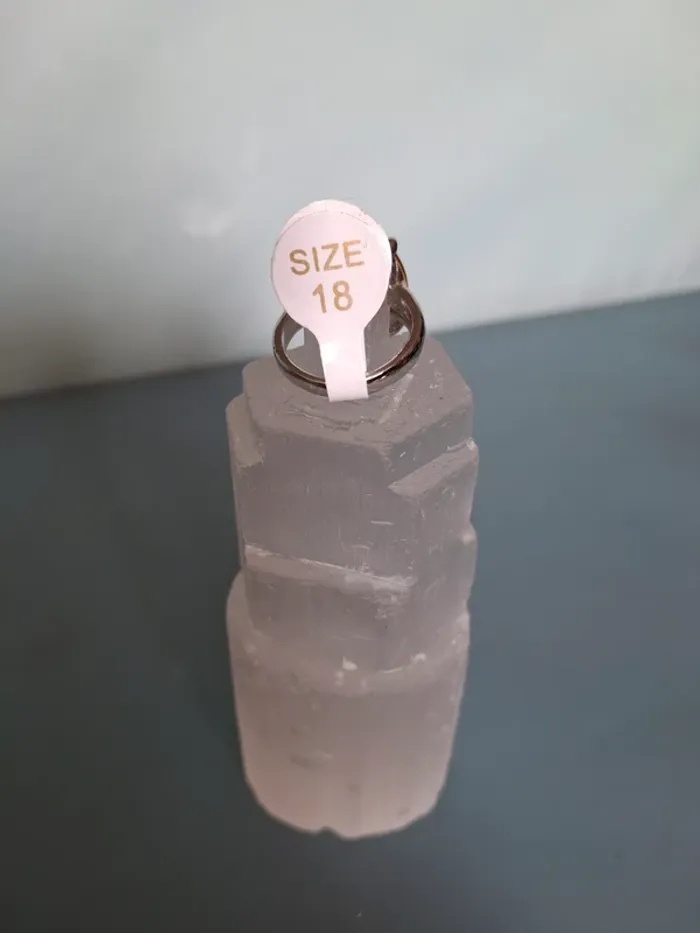 Bague Œil de tigre - Taille 18 - photo numéro 4