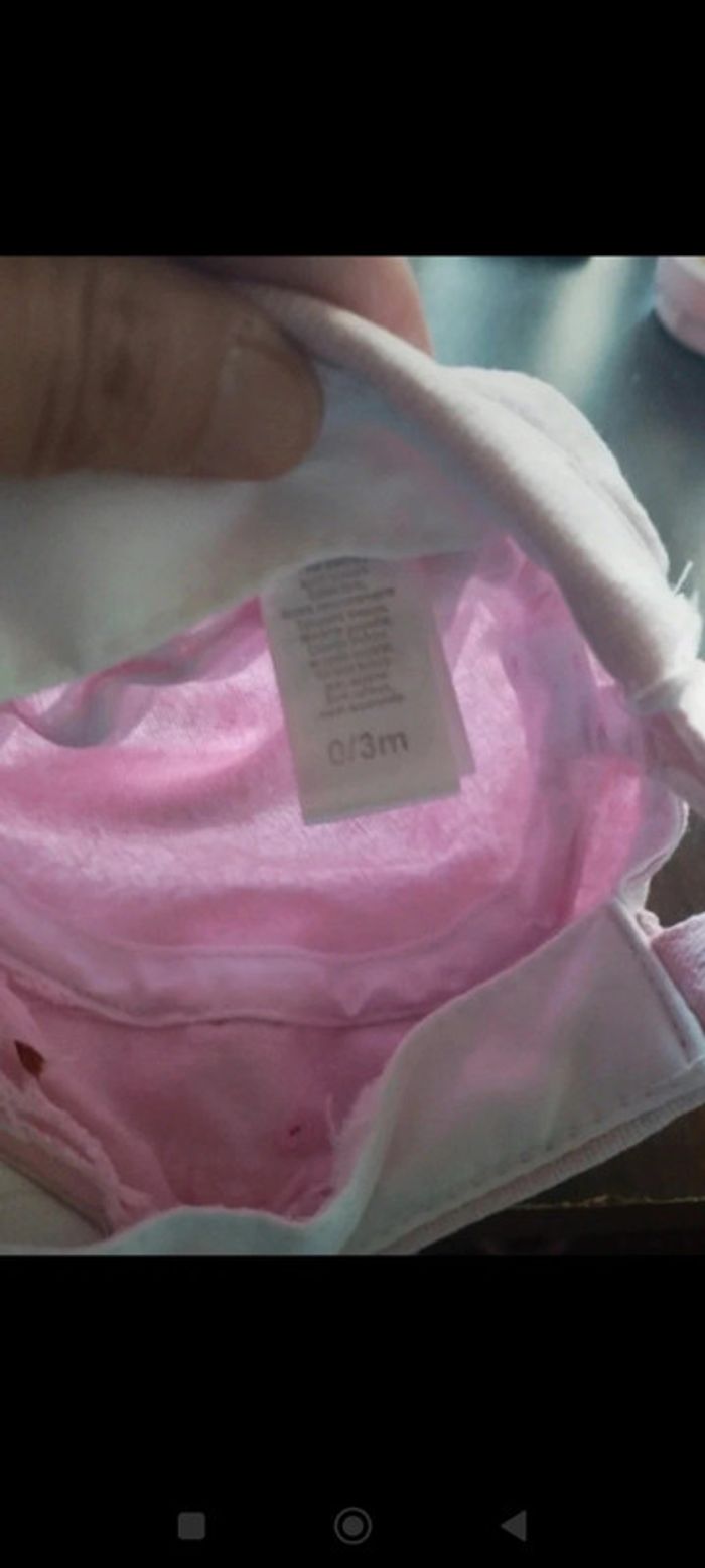 Casquette bébé 0-3 mois - photo numéro 4