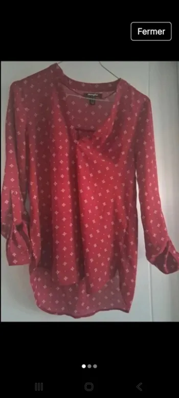 Blouse mi saison Jennyfer XS