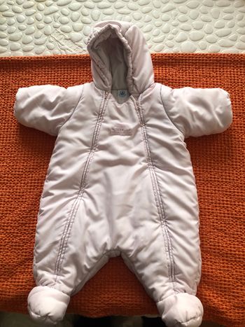 Combi pilote Petit Bateau rose pâle