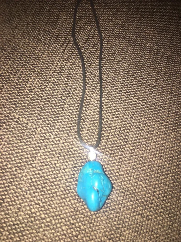 Pendentif collier Turquoise - photo numéro 4