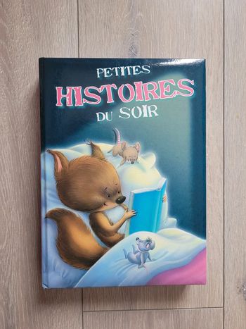 Grand+gros livre " de 324 pages, petite histoire du soir" de la collection : Un soir, une histoire