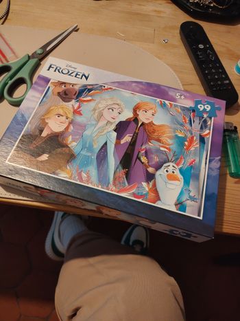 Puzzle reine des neige