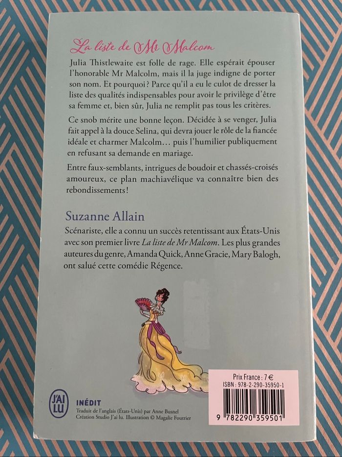 La liste de Mr Malcolm de Suzanne Allain - photo numéro 3