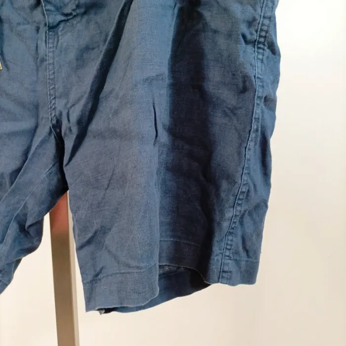 Short bleu Taillissime La Redoute taille 58 coton et élasthanne A851 - photo numéro 4