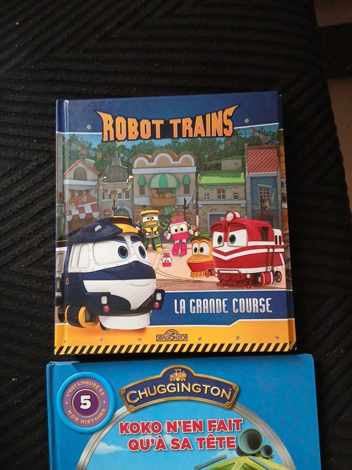 Livre robot trains ou chuchinggton - photo numéro 10
