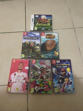 Gros lot de jeux switch