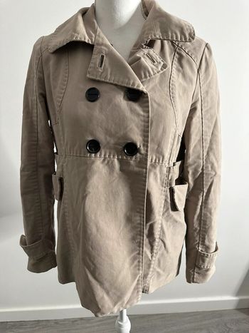 Caban beige crème Zara TM