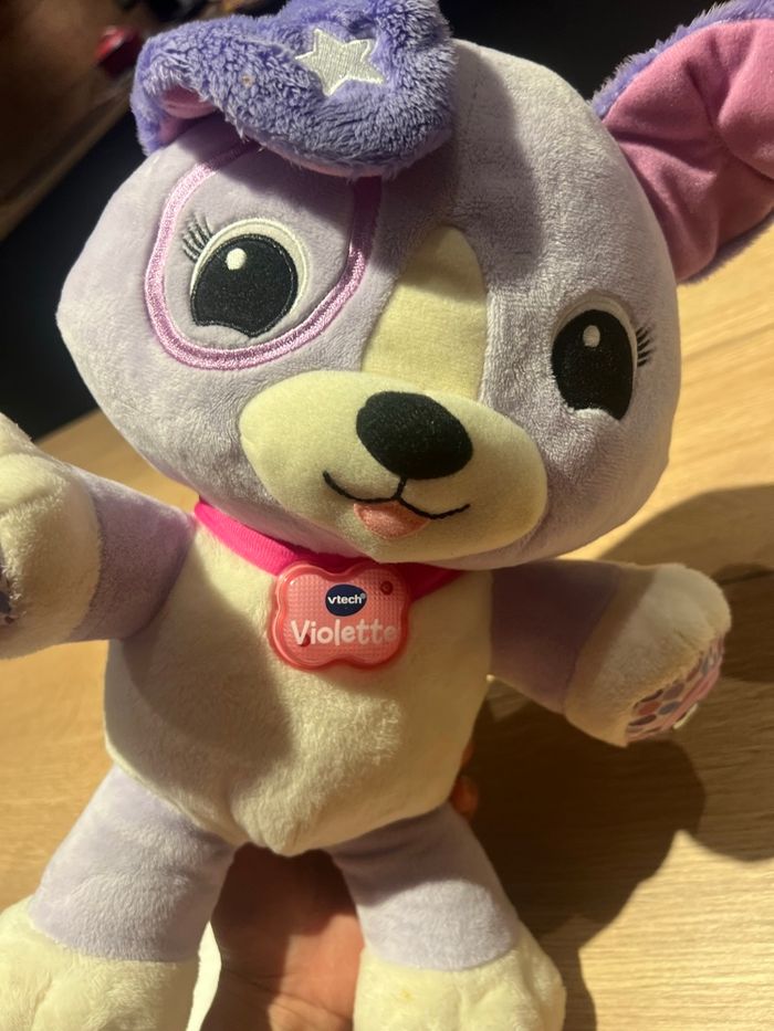 Peluche interactive Vtech violette - photo numéro 3