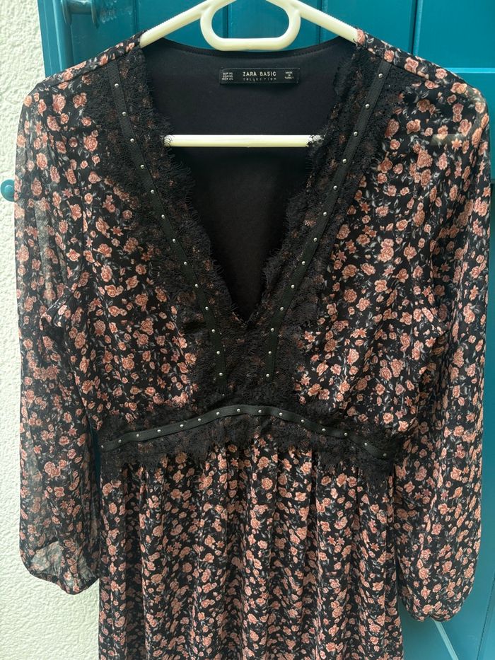 Robe fleurie Zara - photo numéro 6