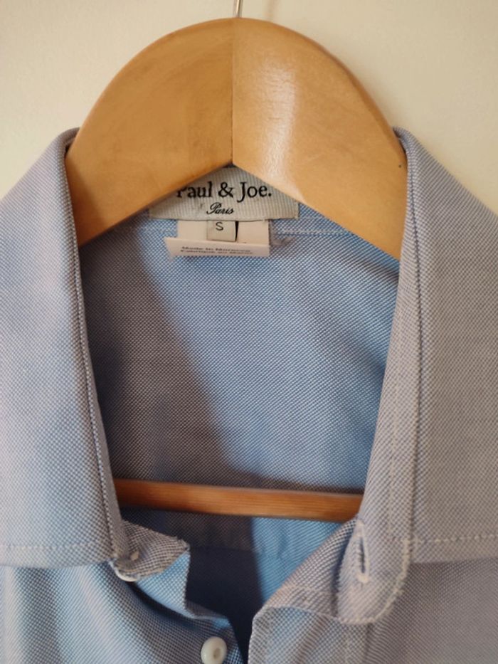 Chemise unies Paul & Joe (bleu clair), M - photo numéro 3
