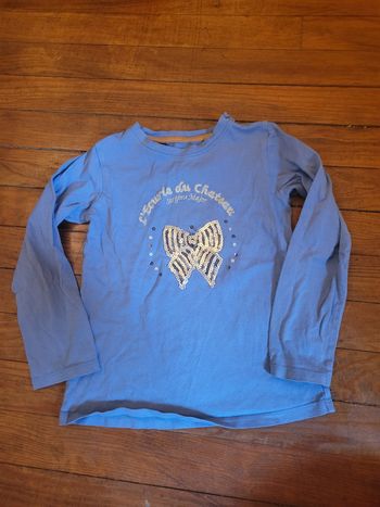 Tee-shirt manches longues 6ans fille 