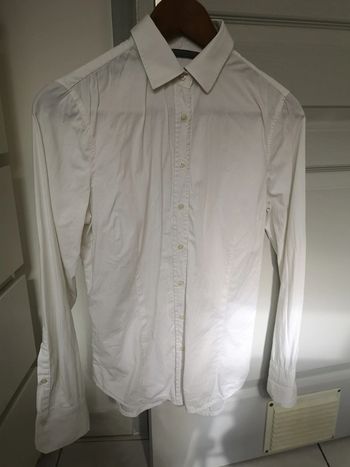 Chemise Zara blanche cintré