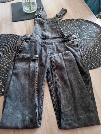 Salopette en jean fille 8 ans