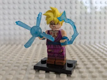 Figurine Dragon Ball : Gohan Super Saiyan 2 blessé, style lego