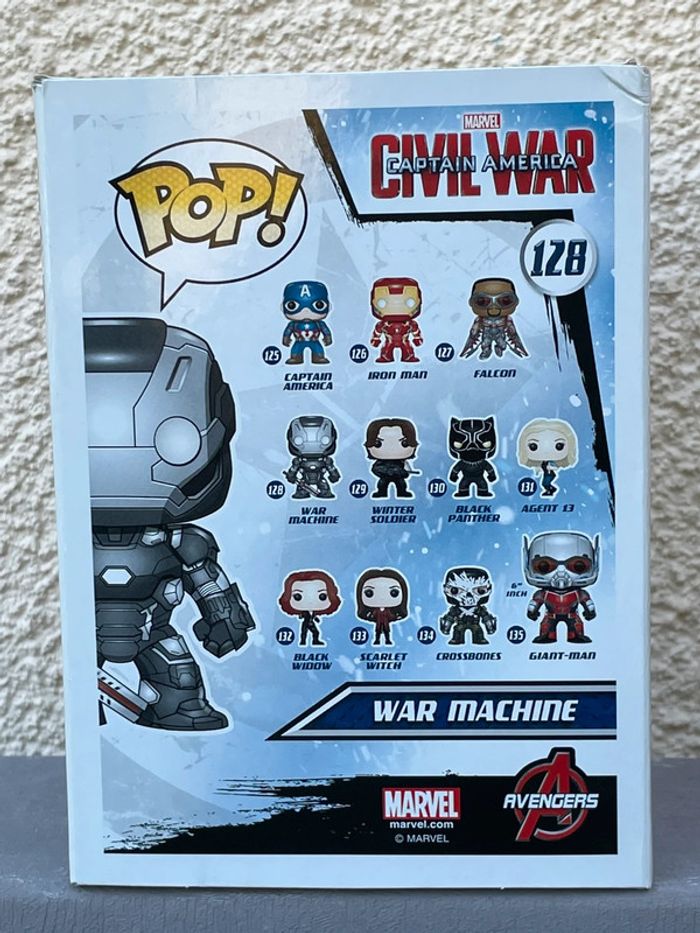 Funko Pop « War Machine » 128 - photo numéro 3
