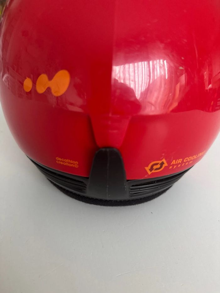 Casque rouge ski wedze - photo numéro 4