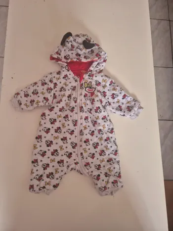 Combinaison / manteau minnie 3 mois
