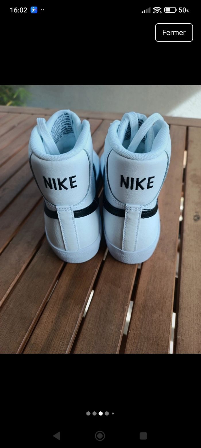 Baskets Nike montantes blazer mid - photo numéro 3