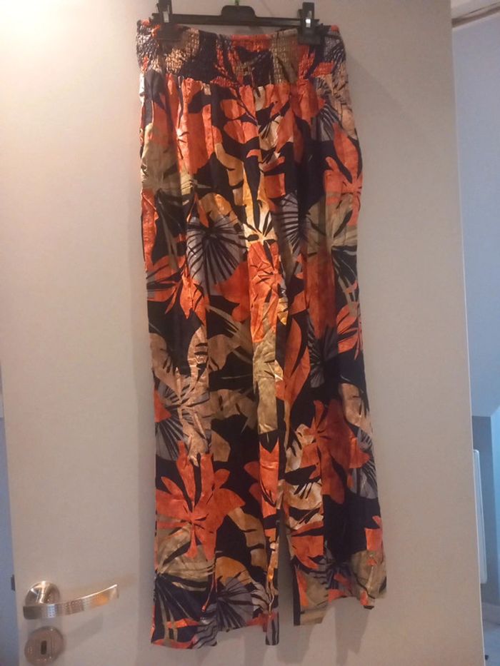 Pantalon fluide large L