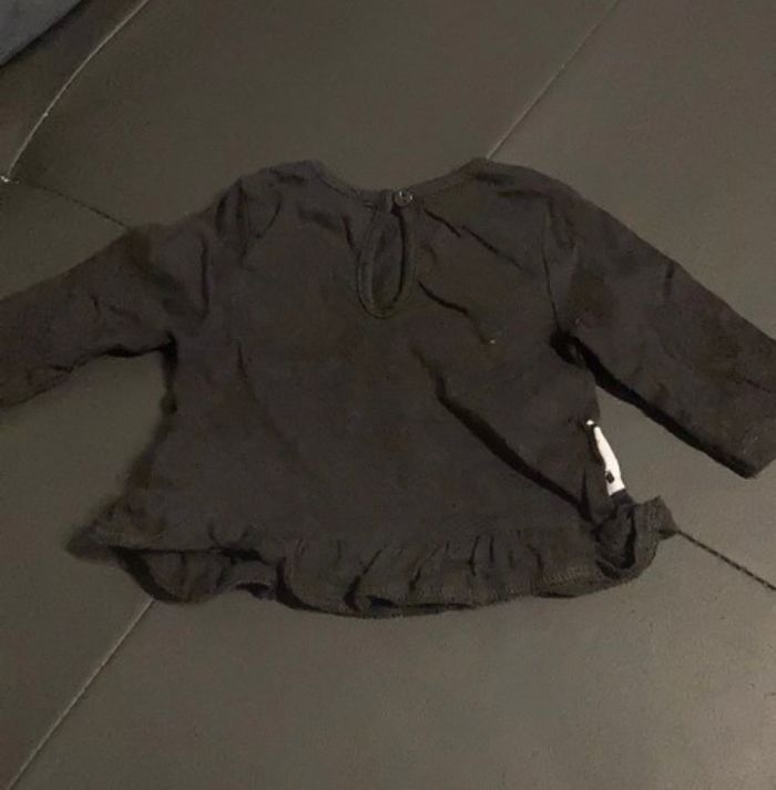 T-shirt manches longues 1 mois - photo numéro 2