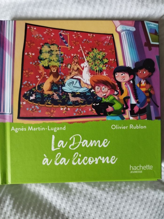 Livre la dame a la licorne