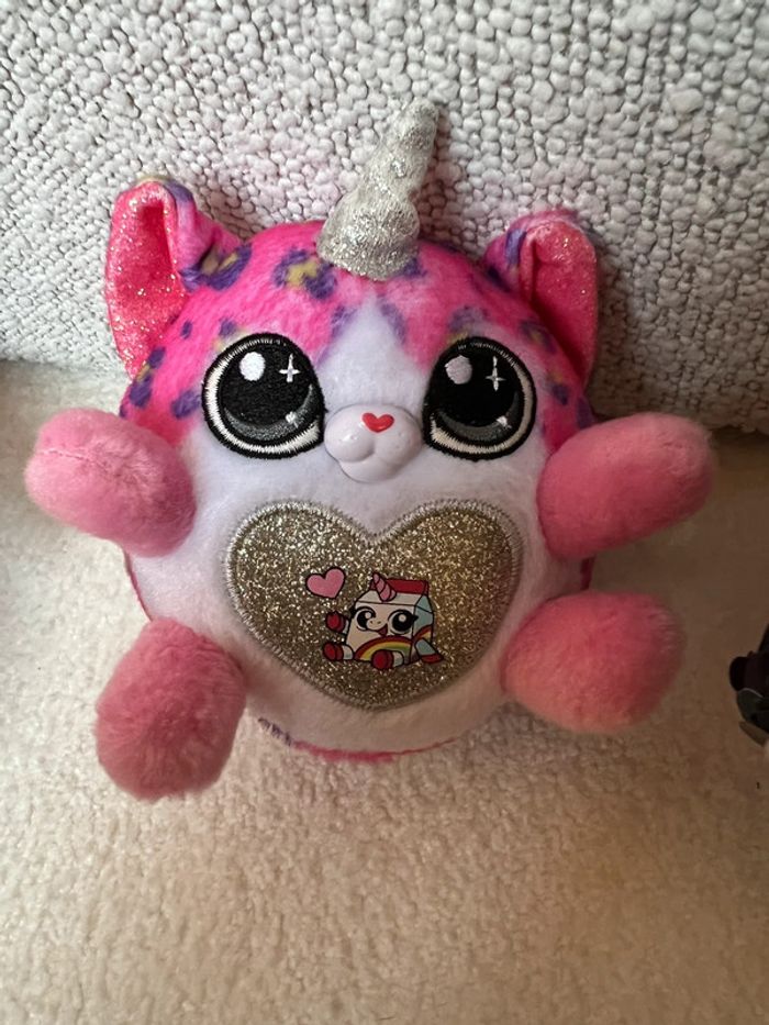 Lot de 3 peluches brillantes - photo numéro 4