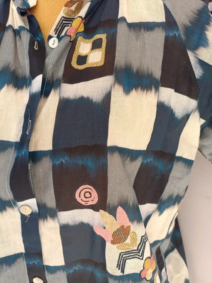 Chemise en voile de coton Intuition - photo numéro 5