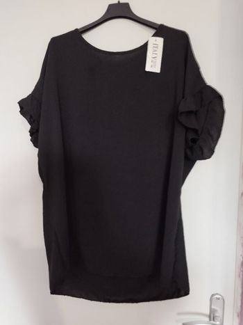 Tunique manche courte taille unique