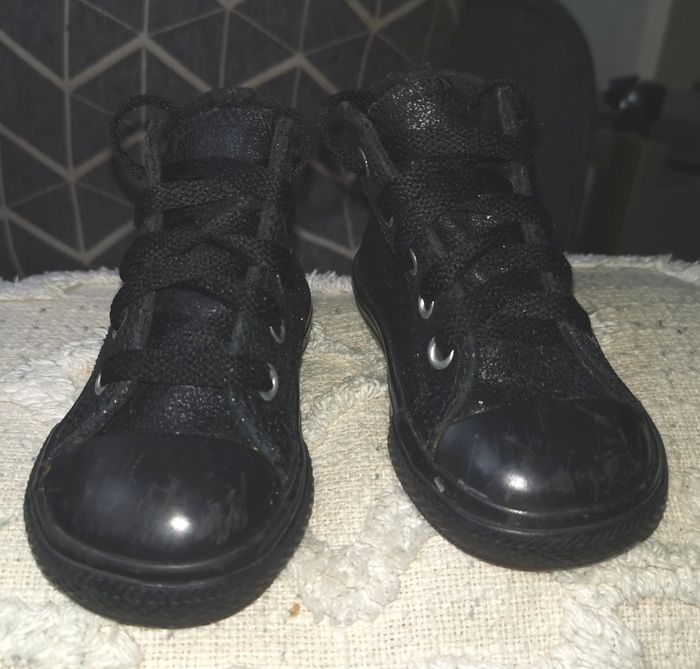 Baskets Converse All Star en cuir P20 - photo numéro 2