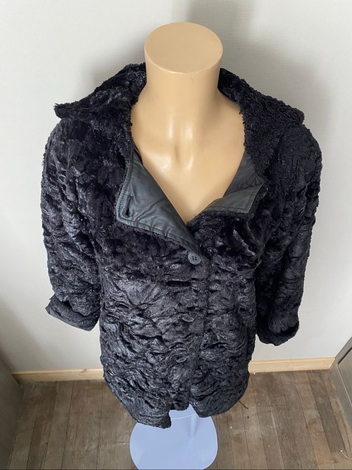 Manteau fausse fourrure Ikks 38 - photo numéro 3