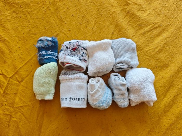Lot de 9 paires de chaussettes garçon naissance
