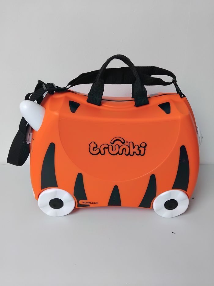 Valise TRUNKI Enfant Modèle Chat Tigre Voyage 👜 - photo numéro 6