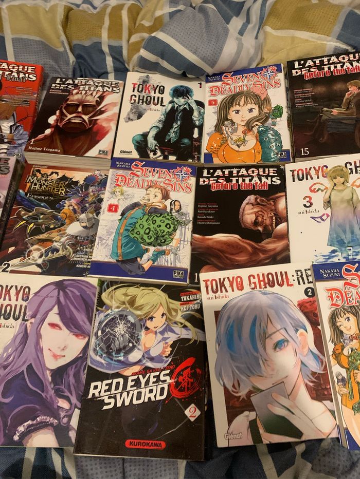 Lot mangas - photo numéro 5