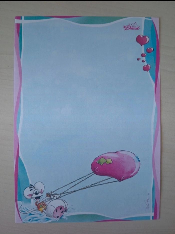 Diddl - Feuille A5 neuve - 0,40€