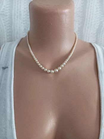 Collier de perles simple
