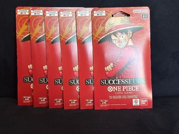 Lot de 6 blister one piece Op13 FR