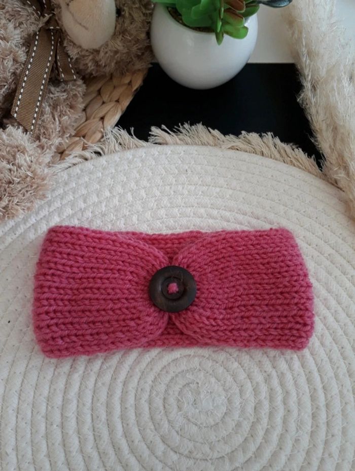 Bandeau rose🌿💝 - photo numéro 2