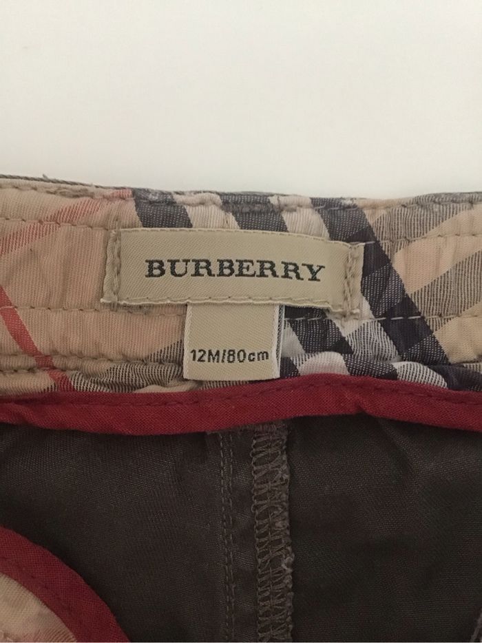 Pantalon marron Burberry 12 mois ou 80 cm - photo numéro 4