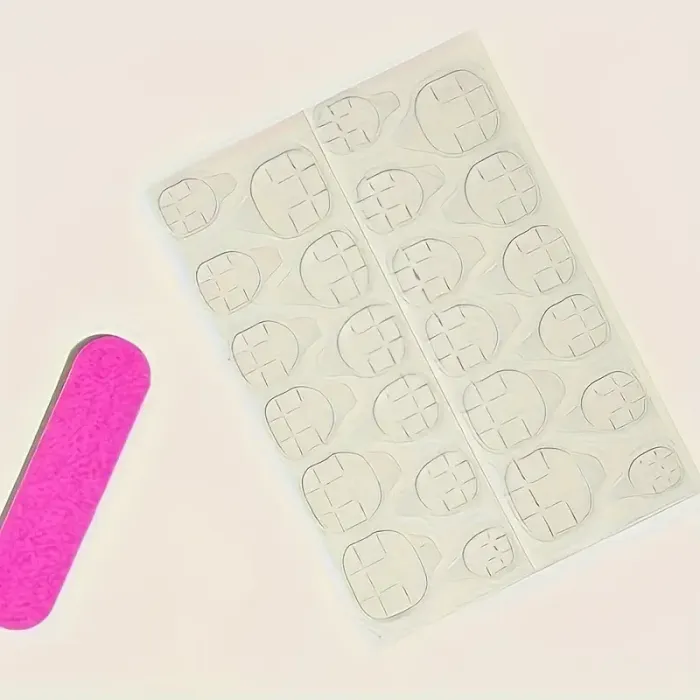 🖤 Faux ongles Press-On Nuit Effrayante – 24 pièces pour un look Halloween & décalé 🎃✨ - photo numéro 2