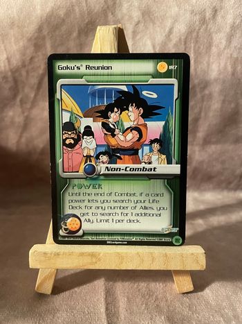 Carte Dragon Ball Z 2000 TCG - Goku's réunion - IR7