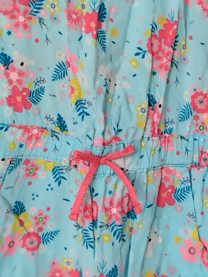 Combishort 8 ans été fleurs Sergent Major Combi-short 🌺 - photo numéro 3